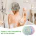 PAGOW 12pcs Reusable Waterproof Shower Caps - Flower Printed Hair Hat for Women, Men, Kids - Multicolor, 3 Types - Ideal for Home and Salon Use - Buy Online on GoSupps.com