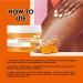 Turmeric Body Scrub - Dark Spot Exfoliating Body Scrub for Face & Neck Armpit Foot Butt Back - Moisturizing Body Exfoliator Scrub & Acne Blackhead Remover - Natural Body Skin Care Scrub - Buy Online on GoSupps.com