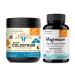 Sandhu's Bovine Colostrum Powder & Magnesium Glycinate Lysinate Capsules | Helps Gut Immune Heath & Sleep Support