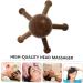 Ultechnovo 4-Piece Wooden Massage Set | Hand Massagers Scalp Massager & Hairbrush | International Shipping Available - Buy Online on GoSupps.com
