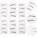 Cabilock 6 pi ces Pochoirs Sourcils Jetables Maquillage Autocollants Sourcils Femmes Kit Tampons Formes Vari es pour D butantes et Professionnelles - Buy Online on GoSupps.com