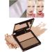 2 Colors Natural Contouring Powder Face And Neck Daily Use Contouring Foundation Sweatproof Brightening Suitable For All People Freckles Makeup Tutorial (A One Size) 1 count (Pack of 1) A - Buy Online on GoSupps.com