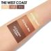 FOCALLURE 3 Pcs Eyeshadow Sticks Set | Shimmer & Matte Eye Shadow Crayons with Blending Sponge Brush | Long Lasting Waterproof Formula | Brightener Stick Makeup - Buy Online on GoSupps.com