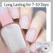 Milky White Nail Polish - Sheer Jelly Nail Polish - Translucent Nail Varnish 60 Seconds Quick Dry - Crystal Oil Based Breathable Nail Polish Long Lasting for Women Manicure at Home Jelly White - Buy Online on GoSupps.com