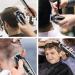 Hiena Pro Hair Clippers Men + T Liners Hair Trimmer Set Barber Cordless Professional Clippers for Hair Cutting with Led Display Gifts for Men Black - Buy Online on GoSupps.com