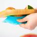 Tiny Dining Segmented Bamboo Dinner Plate with Suction Cup - Baby Toddler Weaning - Eco Friendly Kids Food Plates - Blue - Buy Online on GoSupps.com