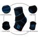 Adjustable Ankle Brace with Arch Support - Elastic & Breathable Nylon Wrap for Swelling, Pain Relief & Support - Buy Online on GoSupps.com