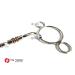 2 Two Ring Horse Bit Universal Copper Roller & Inlay Snaffle Gag (5") - Buy Online on GoSupps.com
