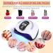 Fahani 168W LED UV Nail Lamp for Gel Polish | Professional Nail Dryer with 36 UV Lights & Infrared Sensing | 4 Timers | Includes 12 Pcs Manicure/Pedicure Set | Portable Nail Art Curing Lamp - Buy Online on GoSupps.com