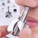 LIUHONGBO Professional Manual Ear and Nose Hair Trimmer with Grooming and Cleaning Brush Batteryfree Waterproof Painless Small and easy to clean and carry for men and women4 Silver - Buy Online on GoSupps.com