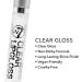 W7 Soft Clear Liquid Lip Gloss Wand - Non-Sticky High-Shine Finish - 2 Pack - Long-Lasting Formula - Buy Online on GoSupps.com