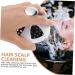 Buy Generically Shampoo & Scalp Scraper - Compact Travel Massage Gear for Scalp Peeling (9x8cm White) - International Shipping Available - Buy Online on GoSupps.com