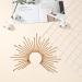 XNHIU Gold Mary Crown Headband Goddess Spiked Zip Tie Pentagram Hairband Sunburst Halo Crown Headband for Halloween Cosplay Costume Accessory - Buy Online on GoSupps.com