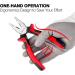 Sharp-tec Combination Pliers 200mm Multifunction Pliers with Wire Cutting/Crimping/Wire Twisting/Pulling and Nails Removing 8-inch Professional Combination Wire Pliers Combination Plier 200MM - Buy Online on GoSupps.com