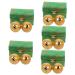 Gleavi 10 STK Massage globe Load hand balls Hand massage balls Massage balls Stress balls for adult roller balls made of metal hand the ball plays foot trainer brocade box metal ball