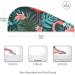 Red Flamingos Tropical Leaf Hair Towel 2 Pack | Super Absorbent Quick Dry Hair Turbans for Women & Girls - Buy Online on GoSupps.com