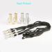 Buy Zoomsky 4-Piece Metal Whistle Set - Sports Referee & Emergency Signal Pipe | Outdoor Coaching Whistle with LED - Gold & Silver - Buy Online on GoSupps.com