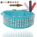 Elegel Leather Dog Collar - Wide Stylish & Safe for All Sizes - Rhinestone Anti-Lost Multiple Colors - Buy Online on GoSupps.com
