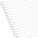 36 Pack Necklace Chain Bulk for Jewelry Making Cridoz Necklace Jewelry Making Chains Silver Plated Necklace Chains for Necklace Jewelry Making 1.2 mm (20 Inches)