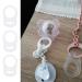 Buy 12pcs Soft Silicone Baby Pacifier Clips & Adapter Rings Holder for MAM Pacifiers - Durable & Safe Nipple Rings - Buy Online on GoSupps.com