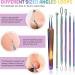 JPNK Blackhead Remover Tools Kit - 6 Stainless Steel Extractors with 10X Blackhead Mirror - Buy Online on GoSupps.com