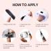 Makartt Nail Foil Transfer Sticker Kit - 10 Sheets Newspaper Style Nail Art, Self-Adhesive - Perfect for Creative Nail Designs - Buy Online on GoSupps.com
