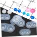 18 Pcs Eye Mold Keychain Tool De para Gelatinas Clear Epoxy Silicone Casting Molds Eyeball Silicone Doll Eyes Casting Molds Eyeball Casting Tools Crystal - Buy Online on GoSupps.com