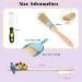 Bonaweite 4 Pack Bird Cage Cleaning Brush Set - Pet Supply Accessory for Parrots, Birds, Dogs, Cats - Kennel Cage Broom Cleaner - Buy Online on GoSupps.com