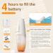 JIMOK Cordless Water Flosser - IPX7 Waterproof Portable 4 Modes Rechargeable Oral Irrigator for Teeth - Perfect for Home & Travel - Buy Online on GoSupps.com