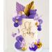 JEVENIS Purple Cake Decorations - Rose Butterfly Palm Leaves & Disco Balls for Wedding Cakes | Stunning Tortendeko Collection - Buy Online on GoSupps.com