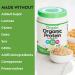 Orgain Organic Vegan Protein Powder - Vanilla Bean, 21g Plant-Based Protein, Gluten Free, Low Carb, Non-Dairy, 1.02 lb - Buy Online on GoSupps.com