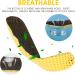 Plantar Fasciitis Sports Insoles for Men & Women - Arch Support Inserts for Flat Feet - Shock Absorbing Comfort - Cut-to-Fit Design - Size Men US 8-11 - Buy Online on GoSupps.com