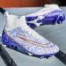 PTYIBO Kid's Football Cleats Blue 8.5 - Comfortable Soccer Boots for Running and Football - Buy Online on GoSupps.com