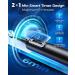 Buy Electric Toothbrush for Adults - 6 Modes 5 Intensity Levels Rechargeable 84000 RPM Sonic Dual Heads 75-Day Battery Life Smart Timer - Fast International Shipping - Buy Online on GoSupps.com