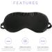 Sol Wellness Natural Silk Sleep Mask - Super-Soft Single Strap Silk Eye Mask - Buy Online on GoSupps.com