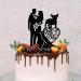 Couple Wedding Cake Topper Bride And Groom With French Bulldog Dog Cake Topper Custom Dog Pet Topper Personalized Wedding Topper Bride Cake Topper Gift for Wedding Anniversary - Buy Online on GoSupps.com
