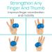 Vive Exercise Putty 6-Pack - Therapeutic Occupational Therapy Tool for Finger Hand Grip Strength - Extra Soft to Firm Sensory Kit - Squeezable Ball - Buy Online on GoSupps.com