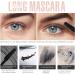 Mascara Eyelash Mascara Waterproof Eyelash Mascara10ml Wearable Black Mascara Makeup Supplies for Birthday Parties Costume Parties - Buy Online on GoSupps.com