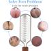 Professional Pedicure Foot File - Stainless Steel Detachable Scrubber for Hard Skin Removal - Wet and Dry Feet Pedicure Rasp - Buy Online on GoSupps.com