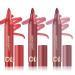 LANGMANNI Lip Stain Moisturizing and Waterproof Formula Luscious Satin Finish Long-Lasting All Day Wear Smudge Proof Natural Look Precise Doe-Foot Applicator (#01+#02+#03)