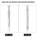 Jewellery Tweezers Jewellery Holder Pick-Up Tool Jewellery Pronged Tweezers for Diamonds and Gemstones Gripper with 4 Jaws Suitable for Small Objects in the Home(Long) - Buy Online on GoSupps.com