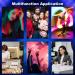 RGB Magnetic Handheld LED Light Wand | 0-360 Full Color, 2500-8500K Dimmable, Rechargeable Video Light for YouTube, TikTok, Vlog | CRI95 - Buy Online on GoSupps.com