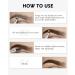 Waterproof Tinted Eyebrow Gel Kit- 2Pcs Espresso Tinted Thickening Eyebrow Glue with Brow Brush Brow Fast Sculpt Long Lasting Eye Makeup Brush to Fill in Eyebrows and Cover Gray Hair for Women-02# - Buy Online on GoSupps.com
