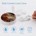 Marble Mixed Brown Contact Lens Case - Durable Travel Box & Care Container for Contact Lenses - Buy Online on GoSupps.com