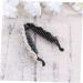 Minkissy French Barrette Hair Clip Comb Claw | Korean Fish Hairpin Banana Beautiful Vertical Ponytail Holder - Buy Online on GoSupps.com