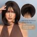 HAIRCUBE Short BOB Wigs for Women | Light Wavy Synthetic Wig for Everyday & Cosplay - Shoulder Length Style 8002 - Buy Online on GoSupps.com