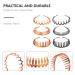 6-Piece Zick Zack Hair Bands & Tooth Comb Set for Women & Men | Dense Teeth Non-Slip Perfect for Hair Closures | International Shipping Available - Buy Online on GoSupps.com
