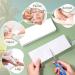 Wax Paper Wax Strips waxing strips paper hair removal strips Easy to cut for legs chest back and face - No wax - Pack of 100 Strips 100 count (Pack of 1) White - Buy Online on GoSupps.com