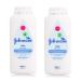 Johnson's Baby Talc pour b b Johnson's multipack de 2 | Talc cliniquement prouv pour la peau d licate du nouveau-n | Laisse la peau douce et lisse | 2x200g