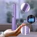 YUUAND Wireless Mini Hair Straightener | 2024 Upgraded 2 in 1 Electric Straightening Comb | Portable Anti-Scald Brush (#04 Purple - Buy Online on GoSupps.com